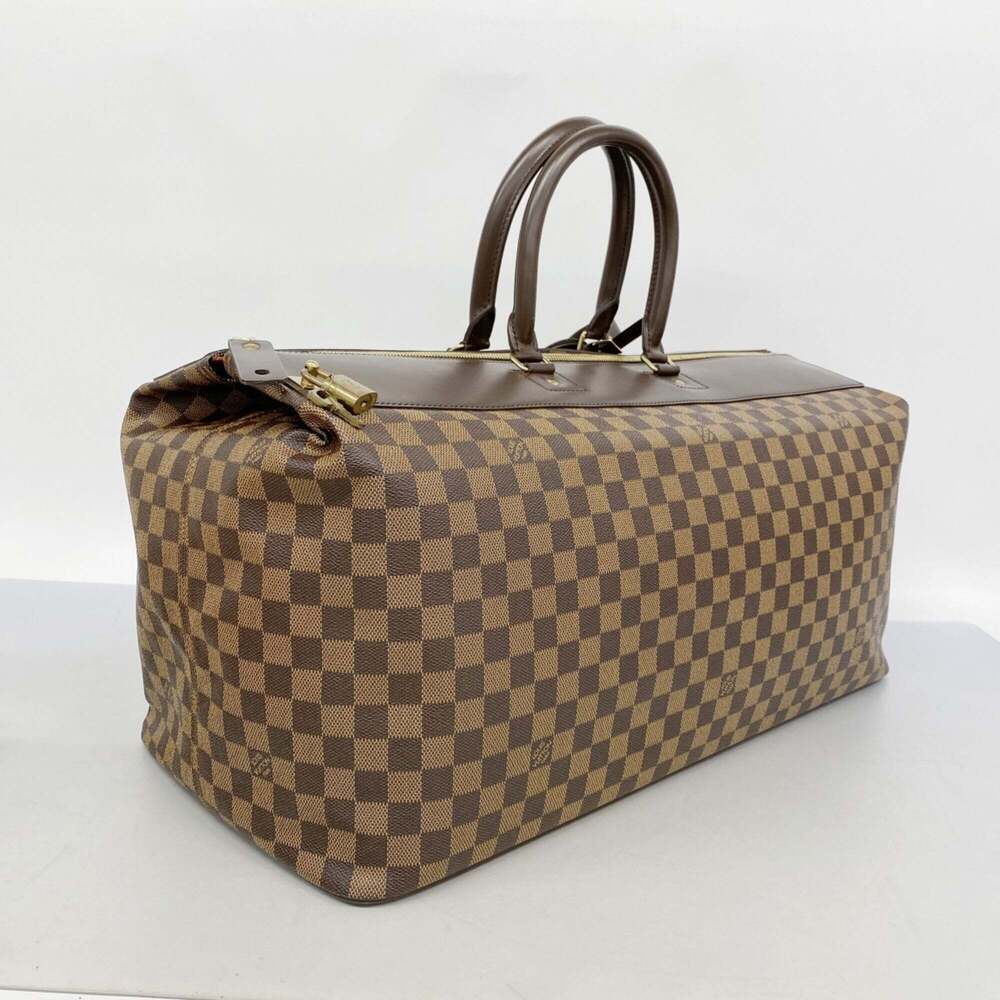 LOUIS VUITTON Brown Damier Boston Bag - Picture 2 of 10